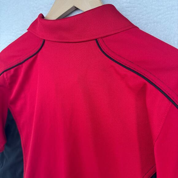 KELLER WILLIAMS Shirt Womens L Golf Polo Real Estate Agent Employee Red - Picture 8 of 11